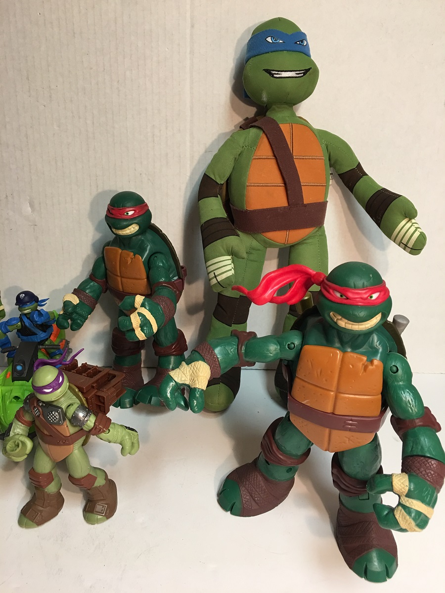 VintageTeenage Mutant Ninja Turtles Poseable Action