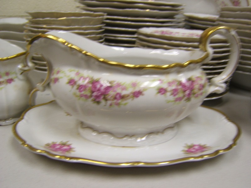 Grace China Bavaria Dresden Rose 17315 set for 12 + extras EUC eBay