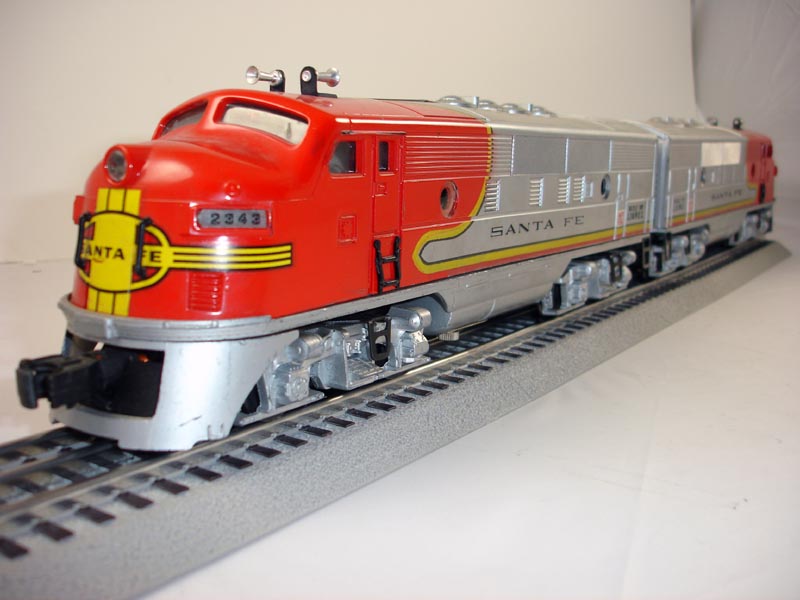 Lionel 2343 AA Santa Fe F-3 Units & 2343C B unit with BOXES | eBay