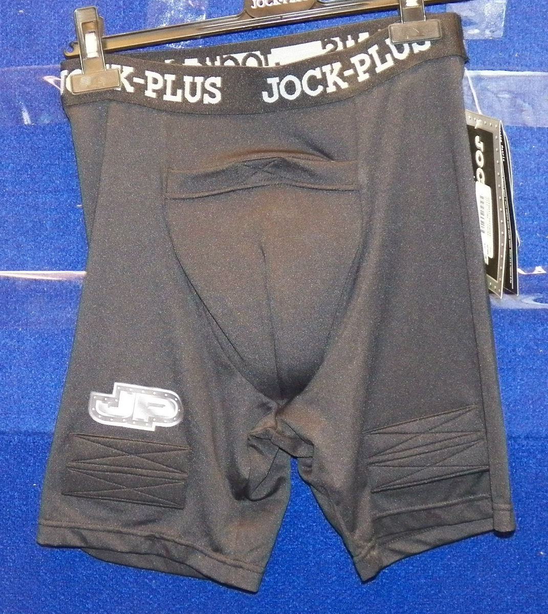 Woman's JockPlus Compression shorts with pelvic protection, The