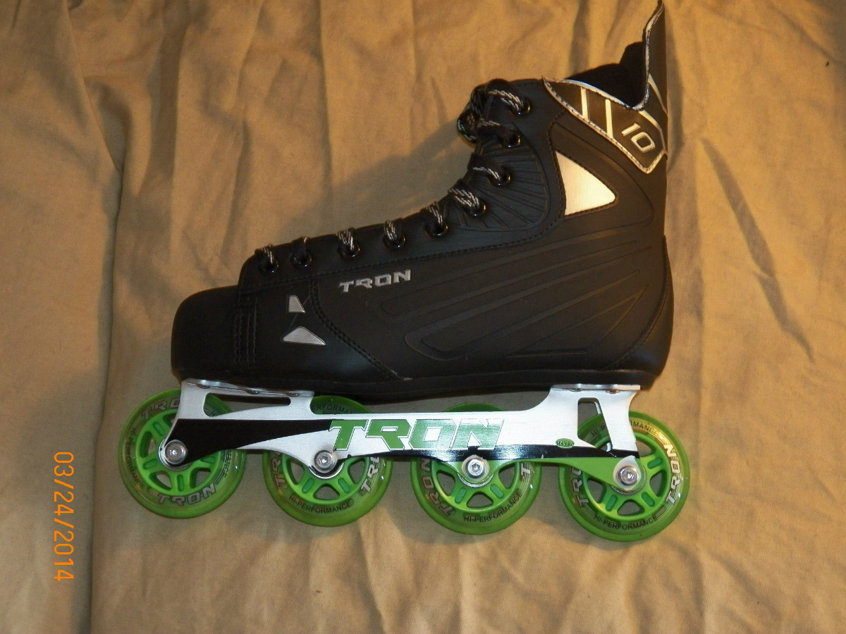 Tron S10 Senior roller hockey skates, The Corporal's Crease