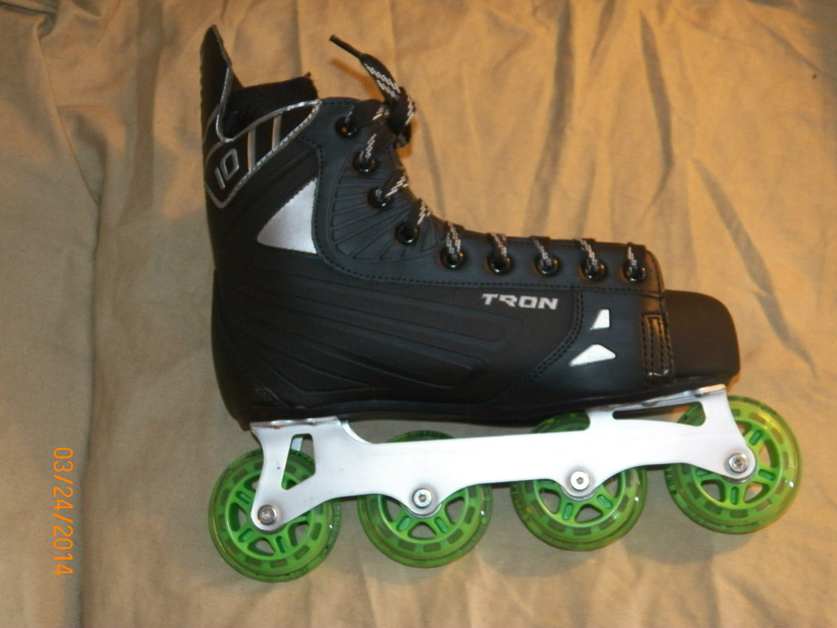 Tron S10 Senior roller hockey skates, The Corporal's Crease