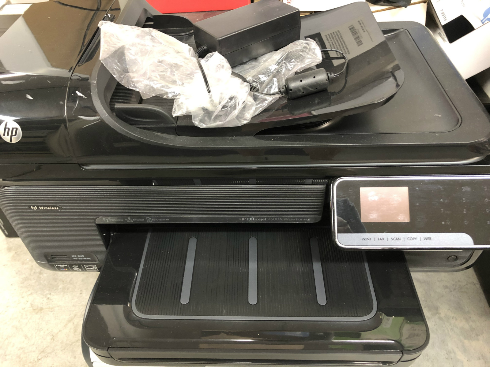 HP OfficeJet 7500A WideFormat 11x17 Network Color Inkjet Printer E910A