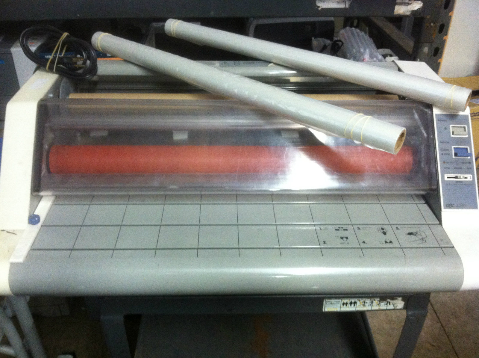 Gentech Surplus GBC 4250 Laminating Machine Left & Right Bearing