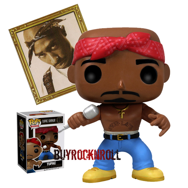 Funko Pop Rocks Urban Vinyl Stylized Figures Notorious B.I.G & Tupac