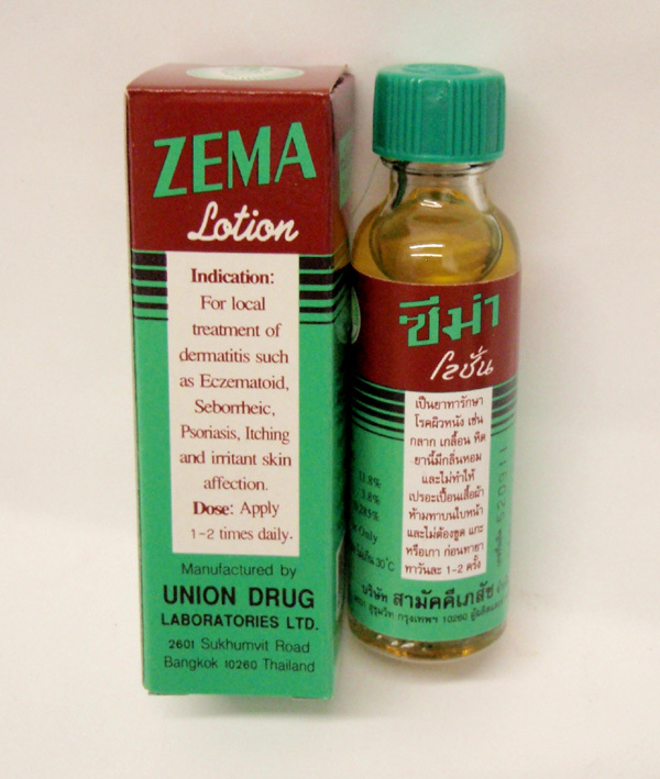 ZEMA Lotion Local Dermatitis Eczematoid Itchy Irritant