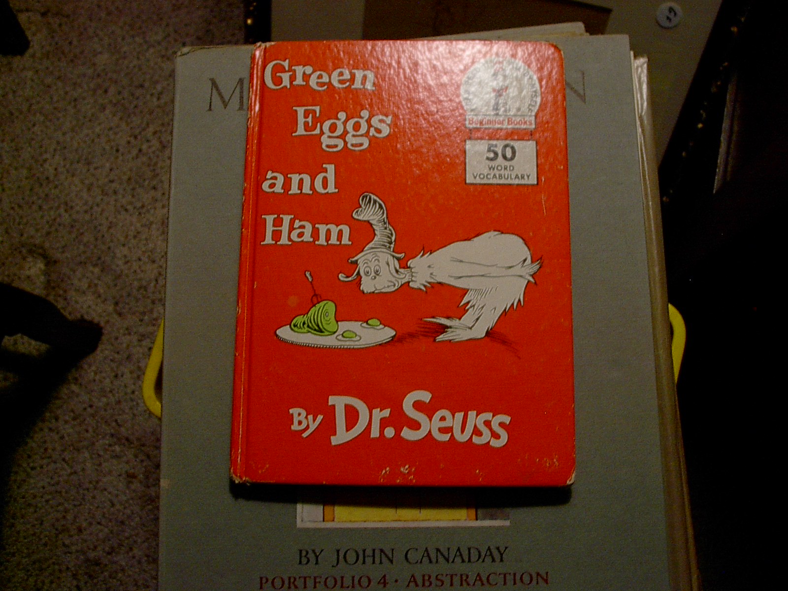 Nostalgic Salvage Dr. Seuss, Green Eggs and Ham, 1960, 1st edition.