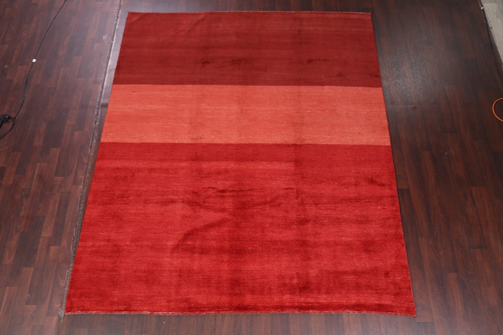 Thick Striped Contemporary Gabbeh Zollanvari Modern Area Rug Wool