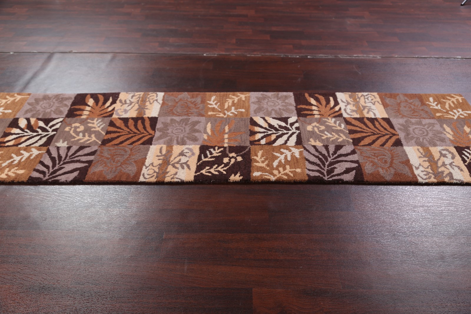 Tropical Nature Print Fall Color Oushak Oriental Indoor Area Rug 10