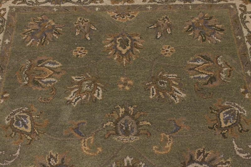 SAGE GREEN 5X7 TRADITIONAL STYLE NOURISON KASHAN PERSIAN ORIENTAL AREA