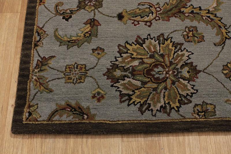 SLATE BLUE 8X10 MAHAL NOURISON BRAND PERSIAN ORIENTAL AREA RUG HANDMADE