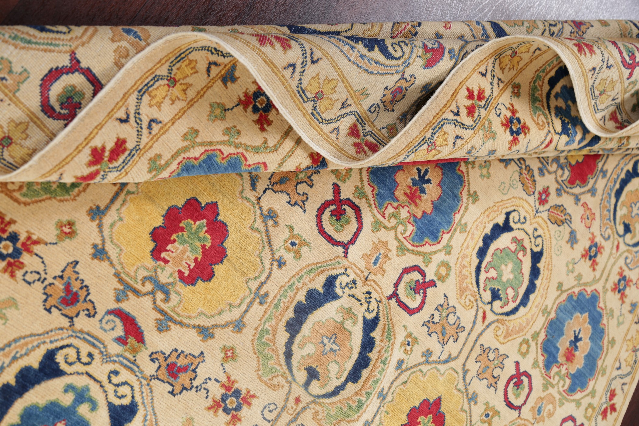 Art & Craft Mission Style Super Kazak Area Rug HandKnotted Geometric