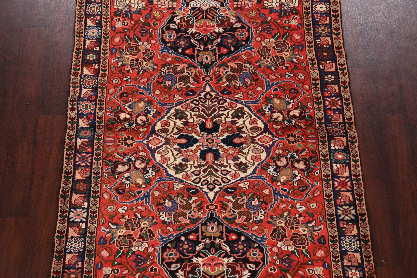 Antique Floral Bakhtiari HandKnotted Area Rug Home Decor Oriental