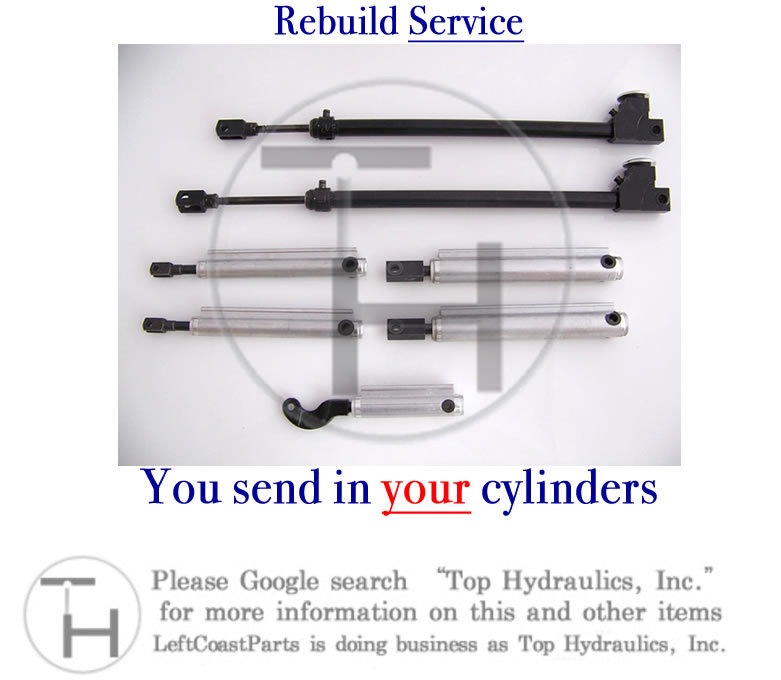 leftcoastparts Rebuild Service for full set of Mercedes W209 CLK