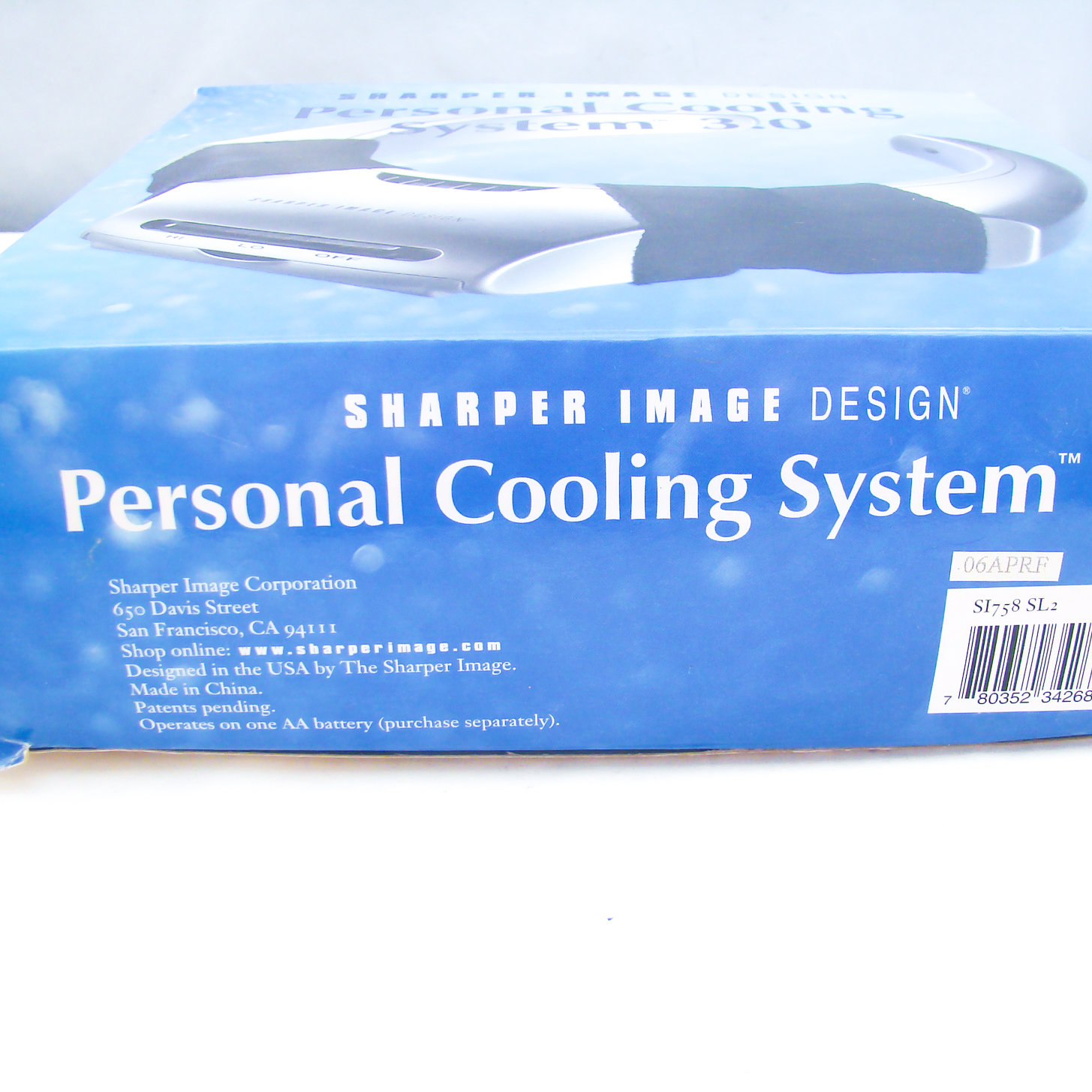 Sharper Image Personal Cooling System 3.0 Battery Operated Air