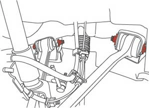 Specialty Products 28810 Front Camber/Caster Adjustment Bolt for Benz C