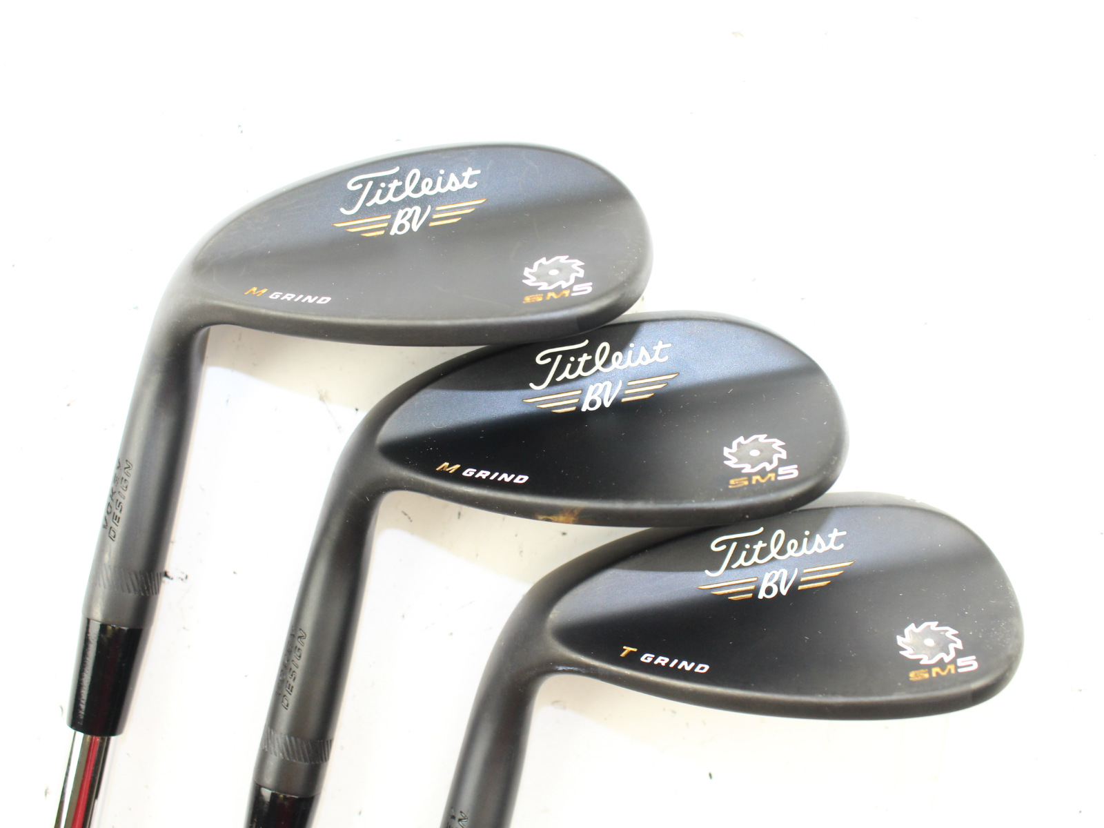 Titleist Vokey SM5 Raw Black Wedge Set 54* Sand SW 58* Sand Lob 62* Lob