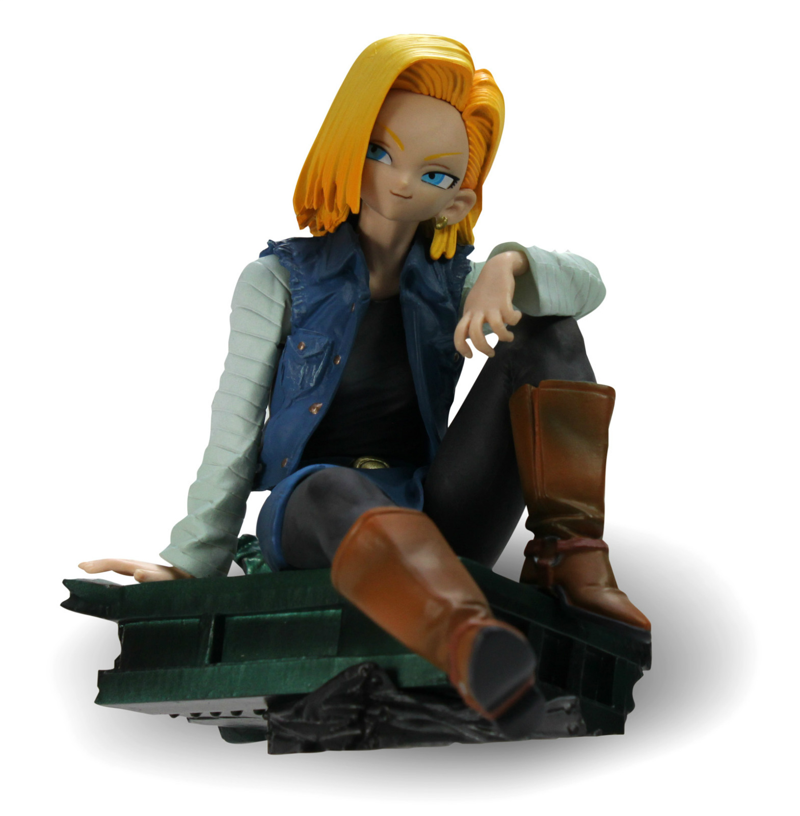 New Genuine Dragon Ball Z Banpresto Scultures 3 48441 7" Android 18 Figure eBay