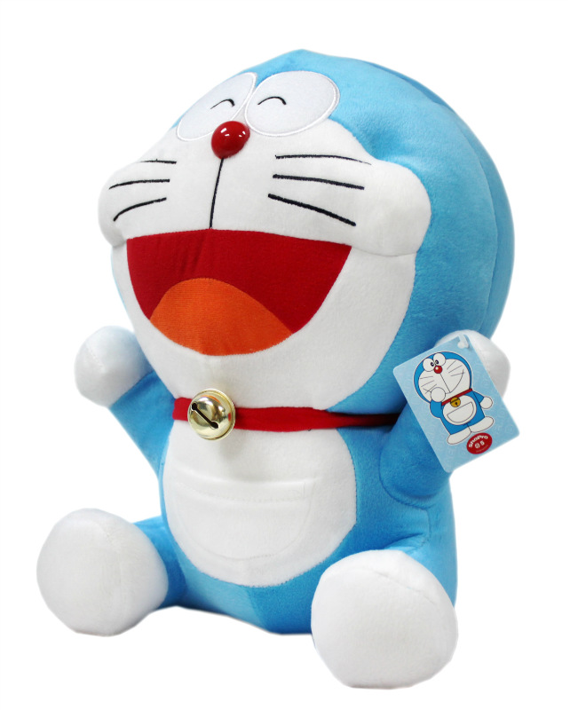 New 14" Cheering Doraemon Plush Doll Assorted Poses by Taito eBay