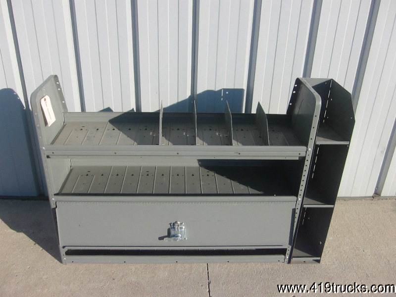 ADRIAN STEEL UTILITY TOOL ORGANIZATIONAL SHELVING FORD CHEVY GMC CARGO
