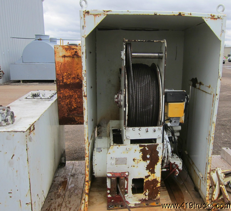 DP TULSA WINCH GROUP 25TR 25000 HYDRAULIC TRACTION CONSTANT PULL LOG