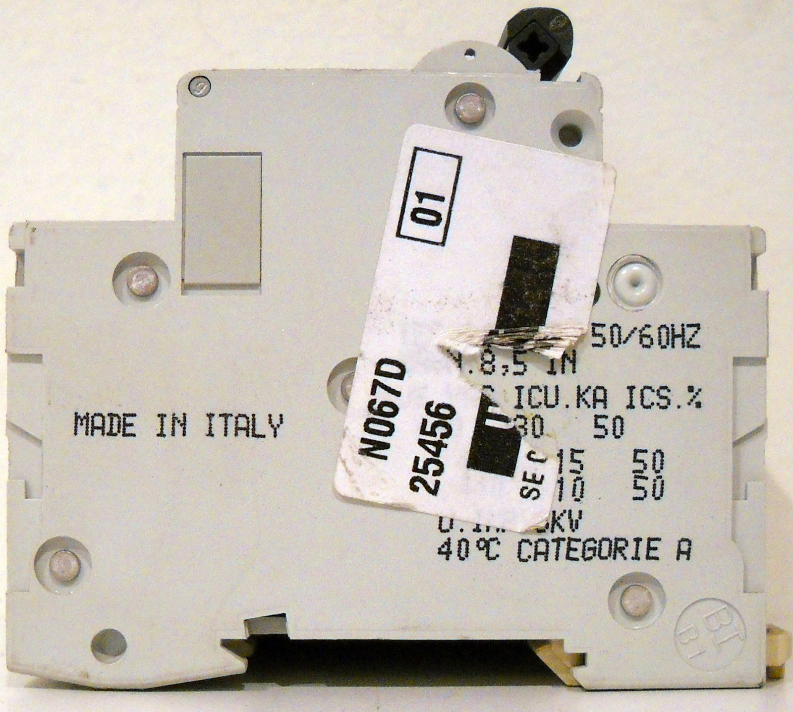 New Schneider Electric C60L Series 63A Miniature Circuit Breaker, 25456