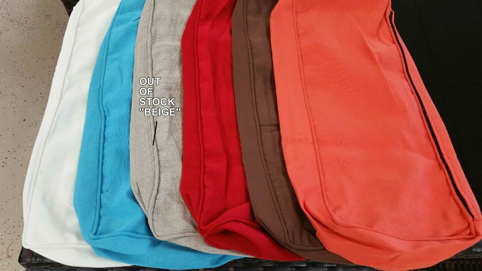 6 SEAT CURVED OUTDOOR PATIO FURNITURE SET 9 Ft PE Wicker Sunbrella