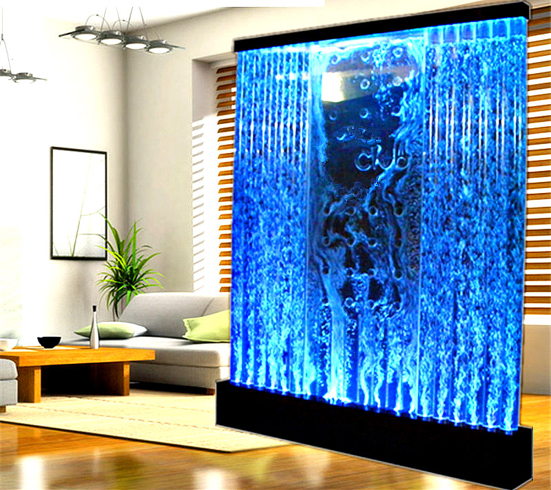 Decorate With Daria Fountain Bubble Wall Panel 6.5' Sq Color LED