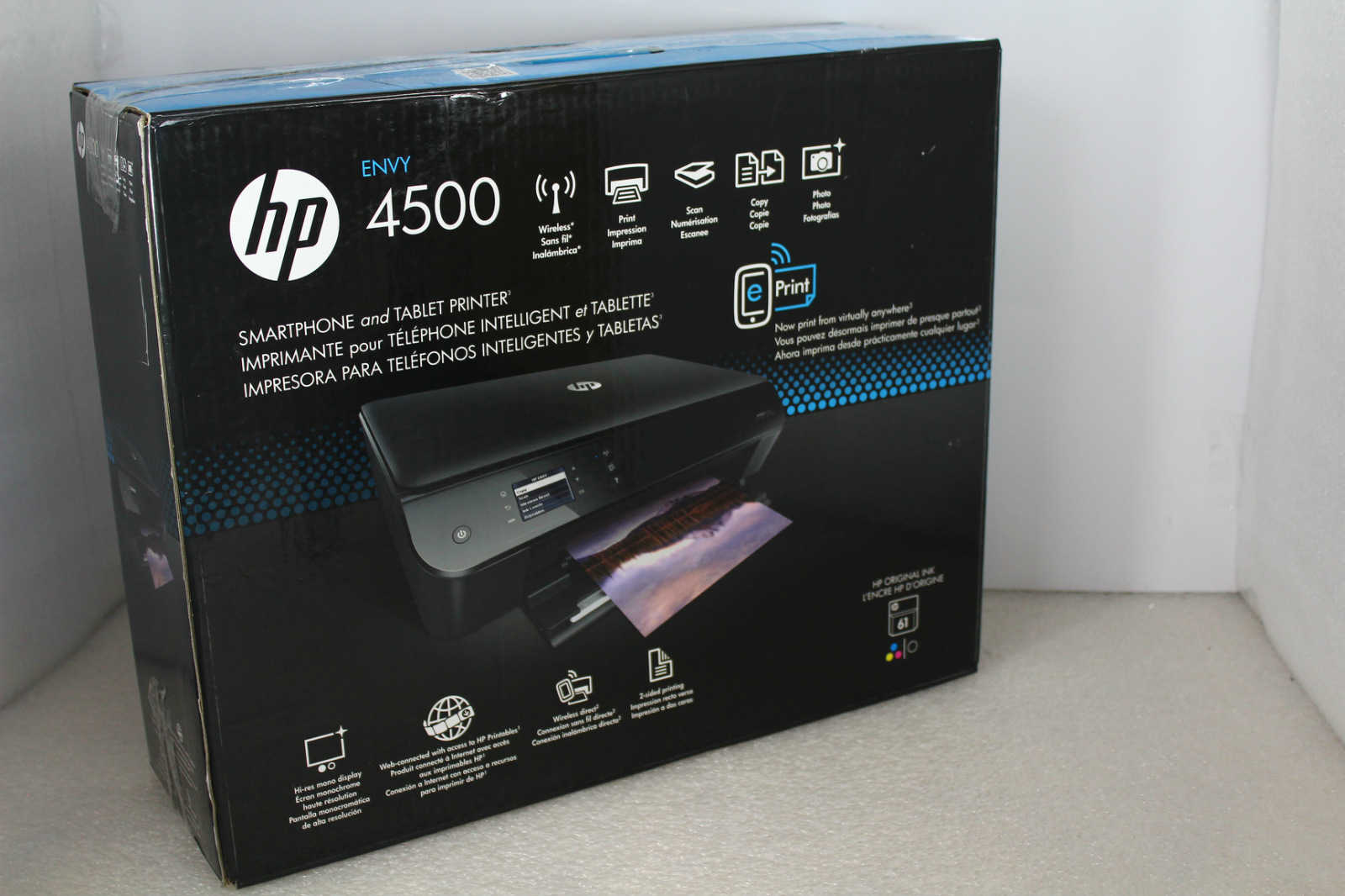 HP ENVY 4500 E ALL IN ONE PRINTER Wireless Printer eBay