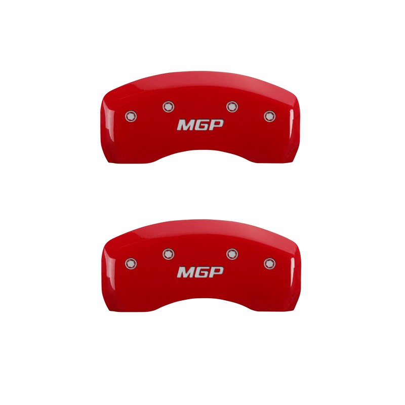 Find 20102012 Jaguar XF 5.0L Front + Rear Red "MGP" Brake Disc Caliper