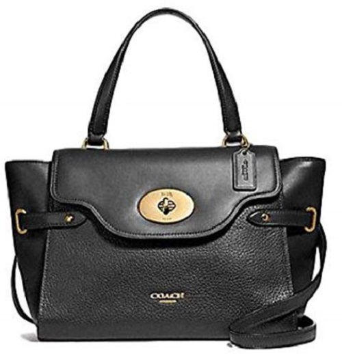 Coach Black Leather Carryall Blake Shoulder Bag Purse F39020 NWT! eBay