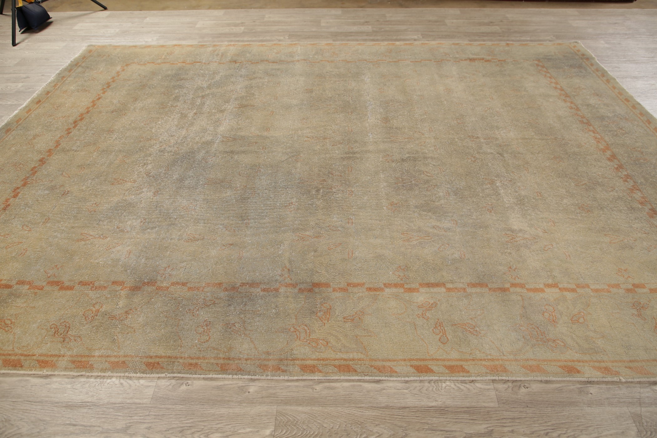 Antique Muted Oushak Oriental Area Rug Wool HandKnotted LUXURY Carpet