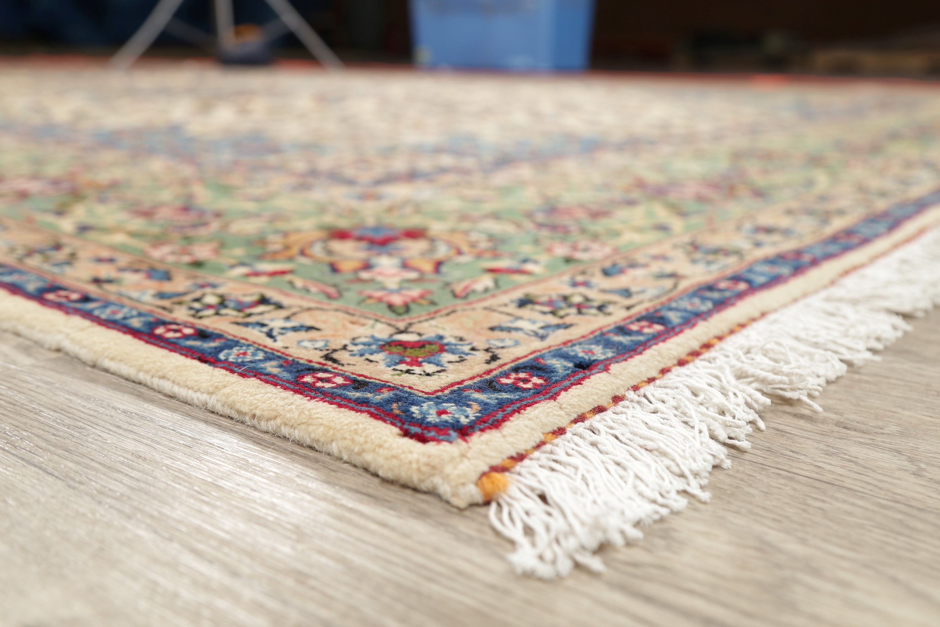 Vintage Traditional Floral HandKnotted Area Rug Medallion Wool Carpet