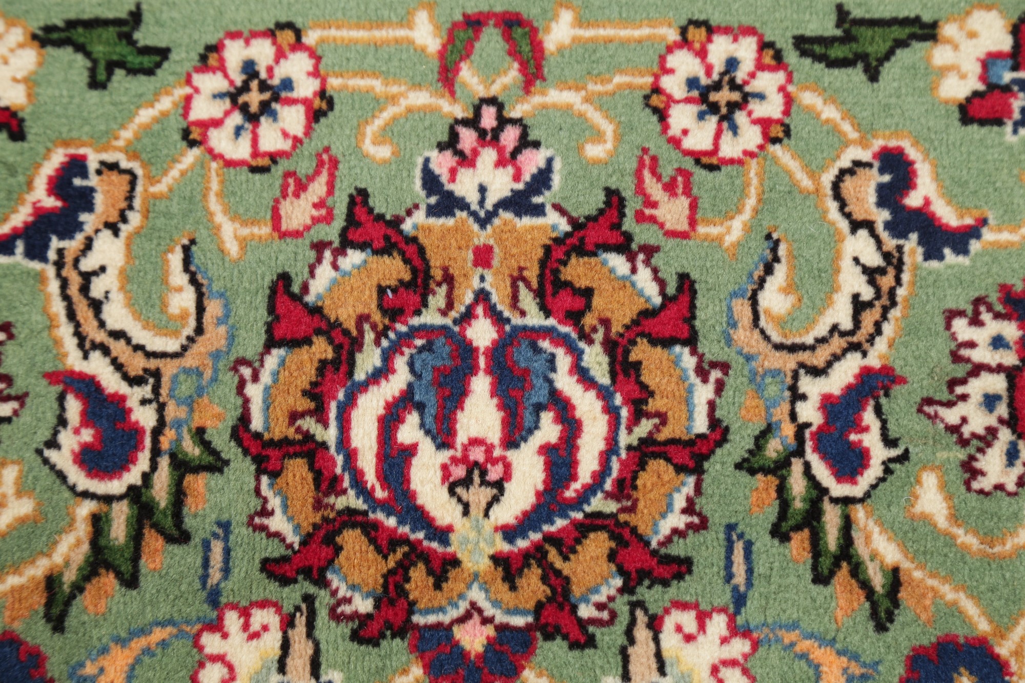 Vintage Traditional Floral HandKnotted Area Rug Medallion Wool Carpet