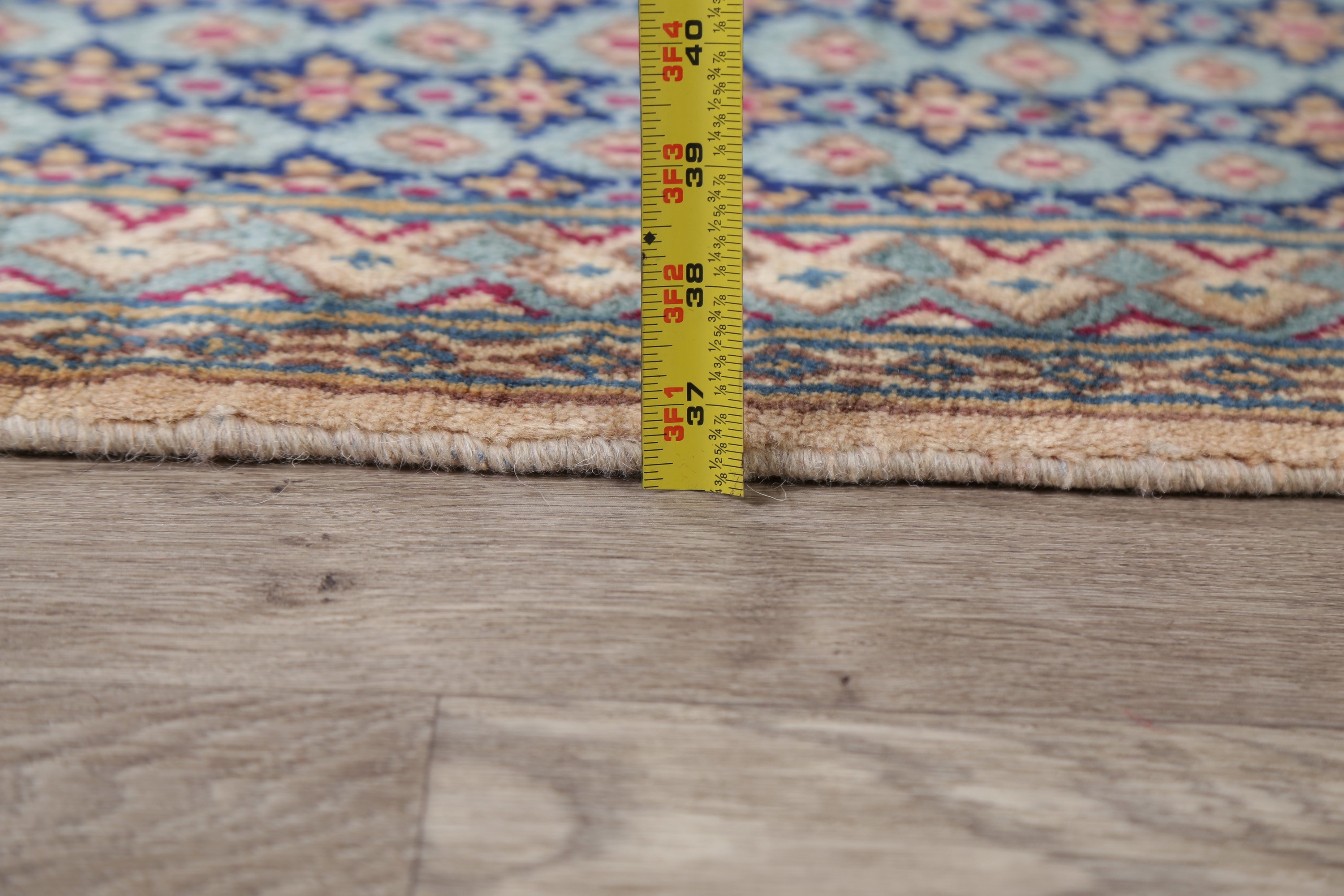 Vintage Geometric Medallion Oriental HandKnotted Area Rug Wool Carpet