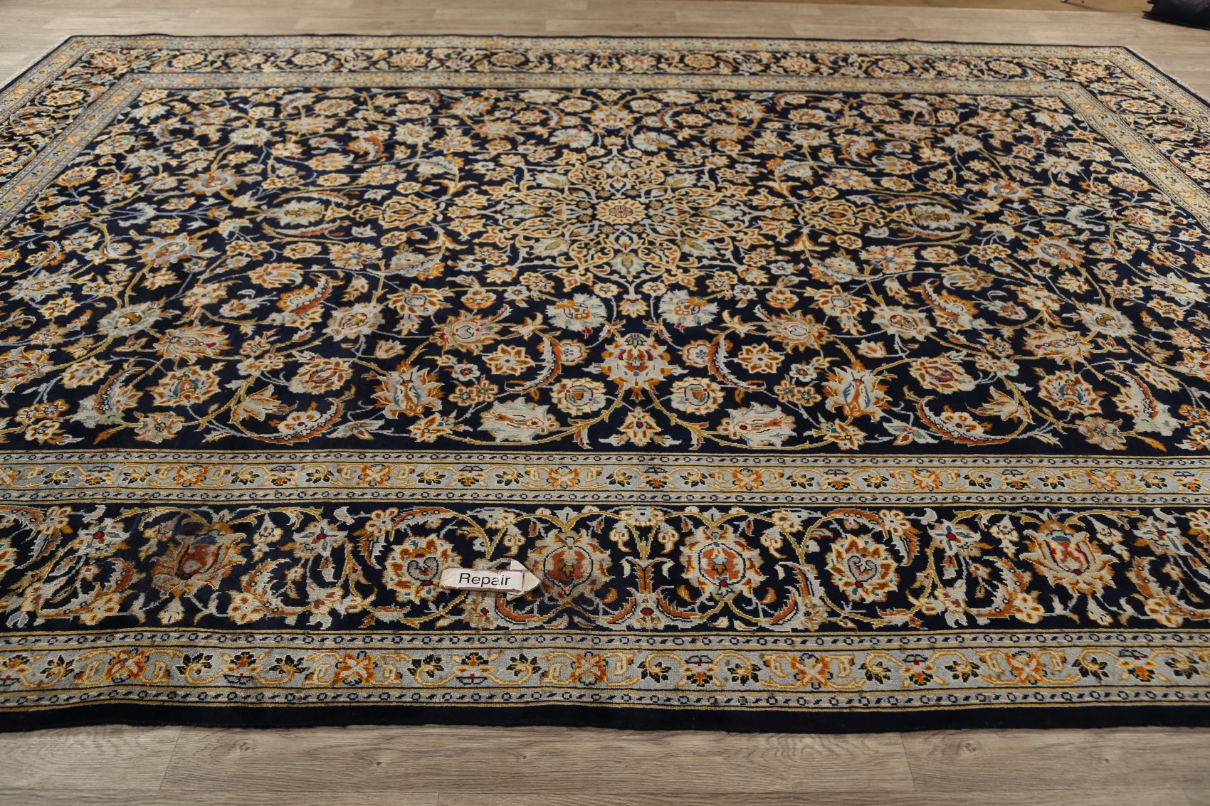 10x14 Vintage HadKnotted Traditional Wool Area Rug Oriental Floral