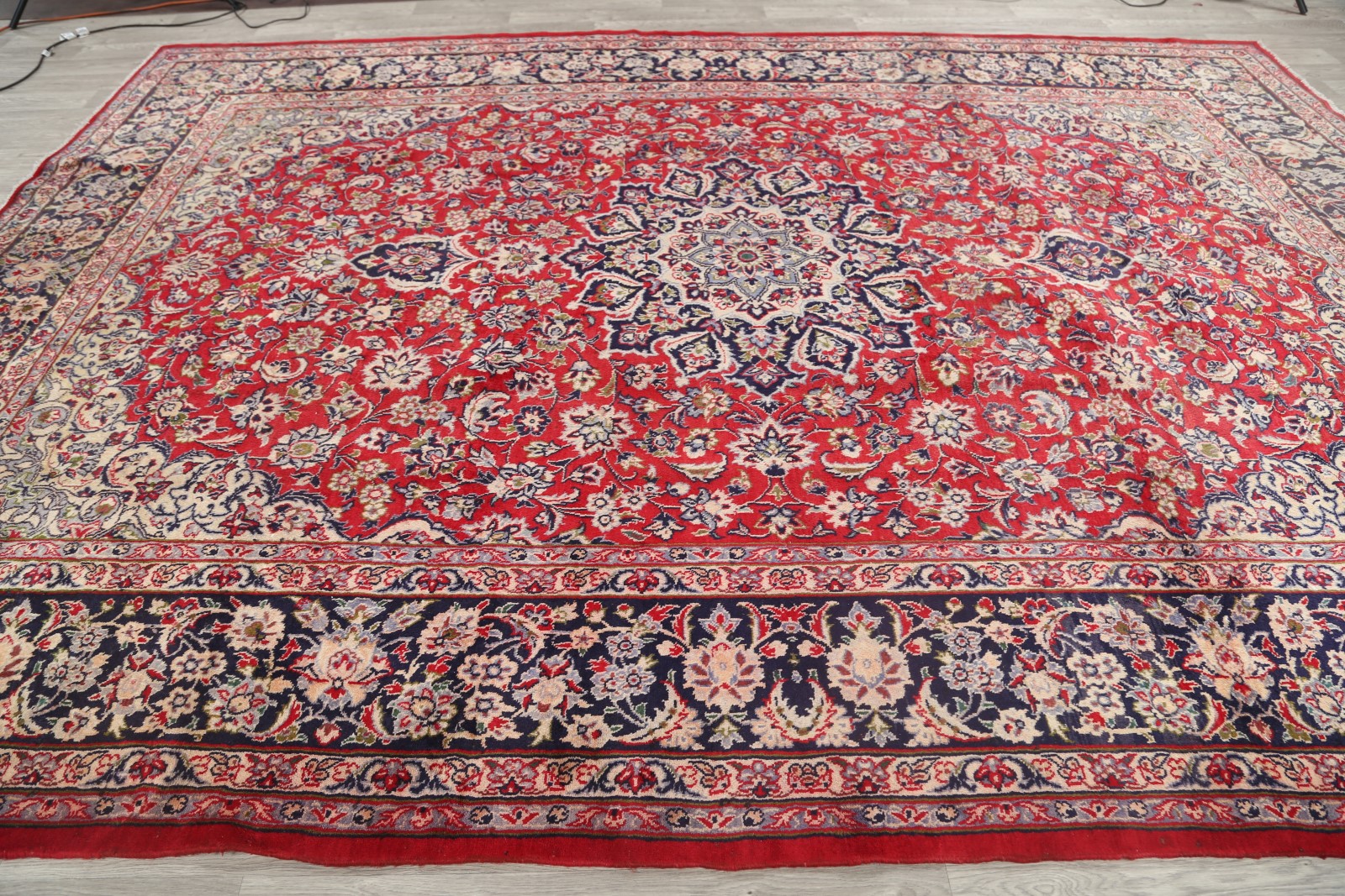 CLEARANCE Floral 10x14 Najafabad Isfahan Persian Area Rug Oriental Wool