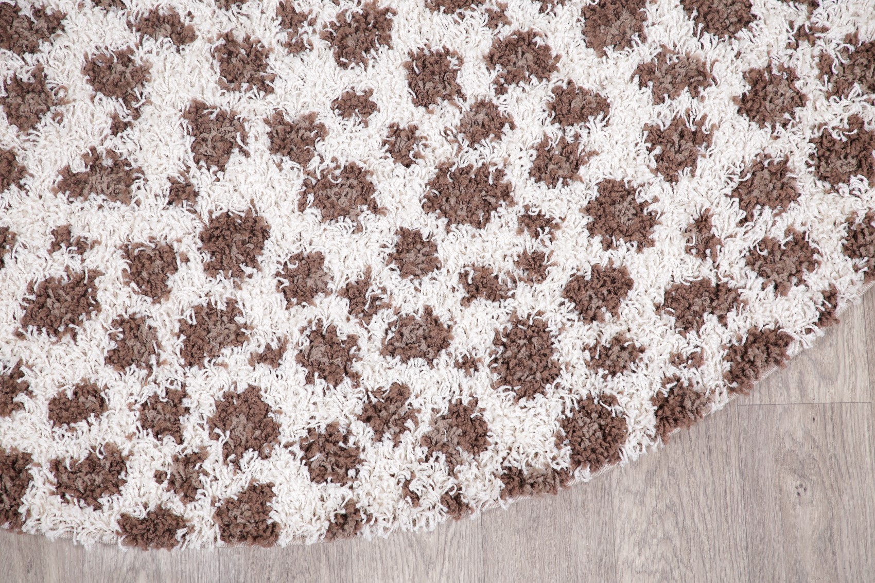 Animal Print Shaggy Oriental Area Rug Round/ Rectangle Turkish Carpet