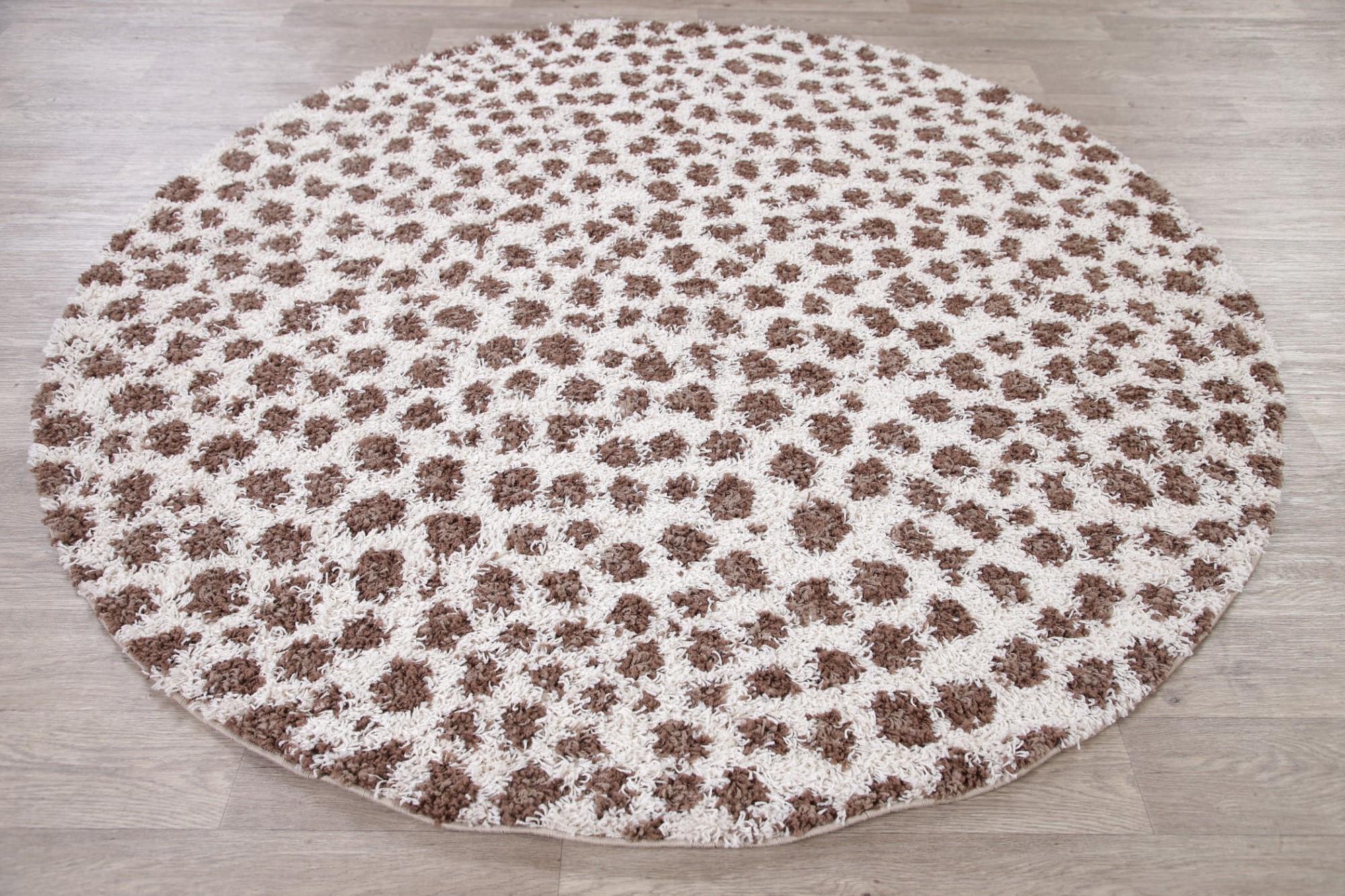 Animal Print Shaggy Oriental Area Rug Round/ Rectangle Turkish Carpet
