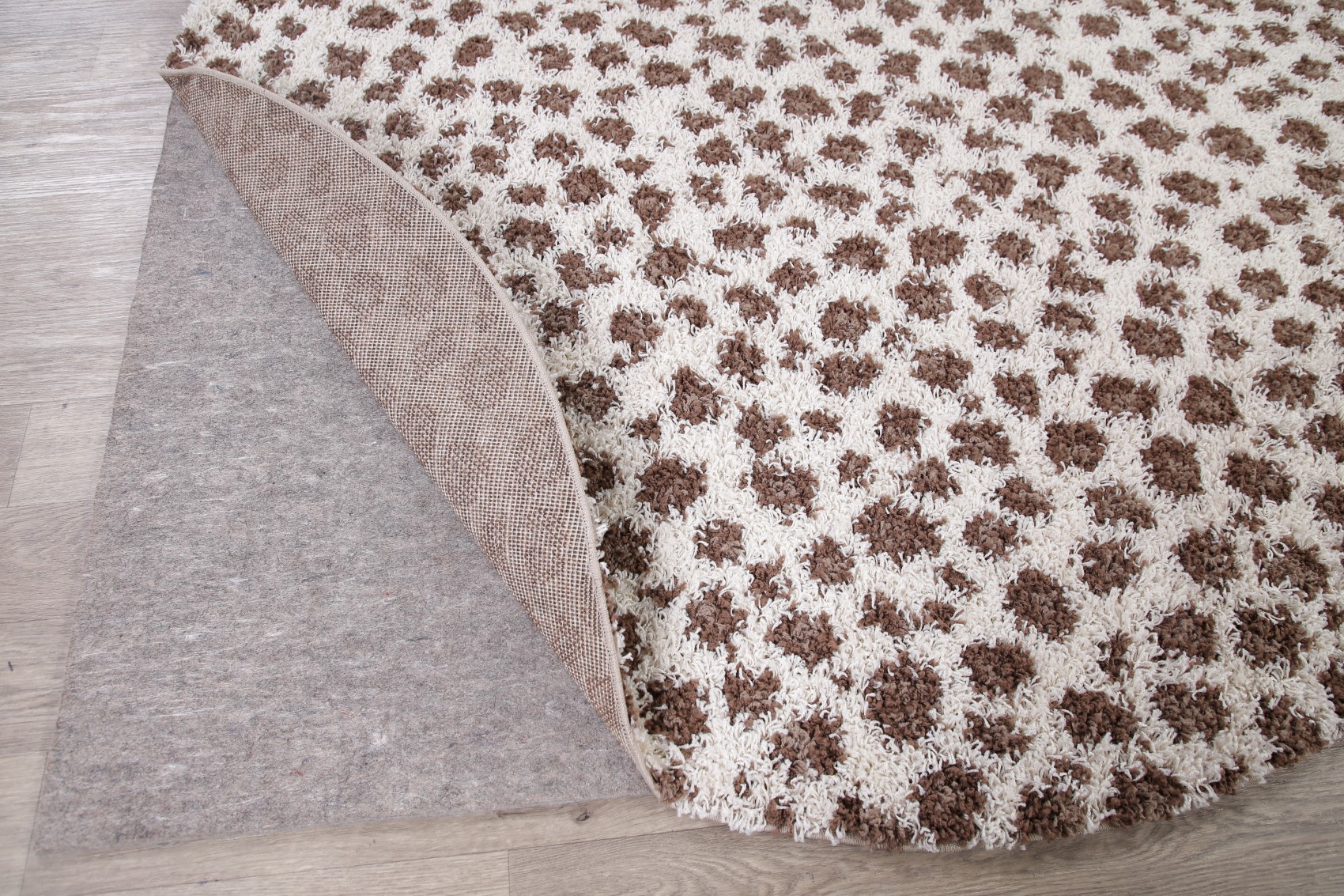 Animal Print Shaggy Oriental Area Rug Round/ Rectangle Turkish Carpet