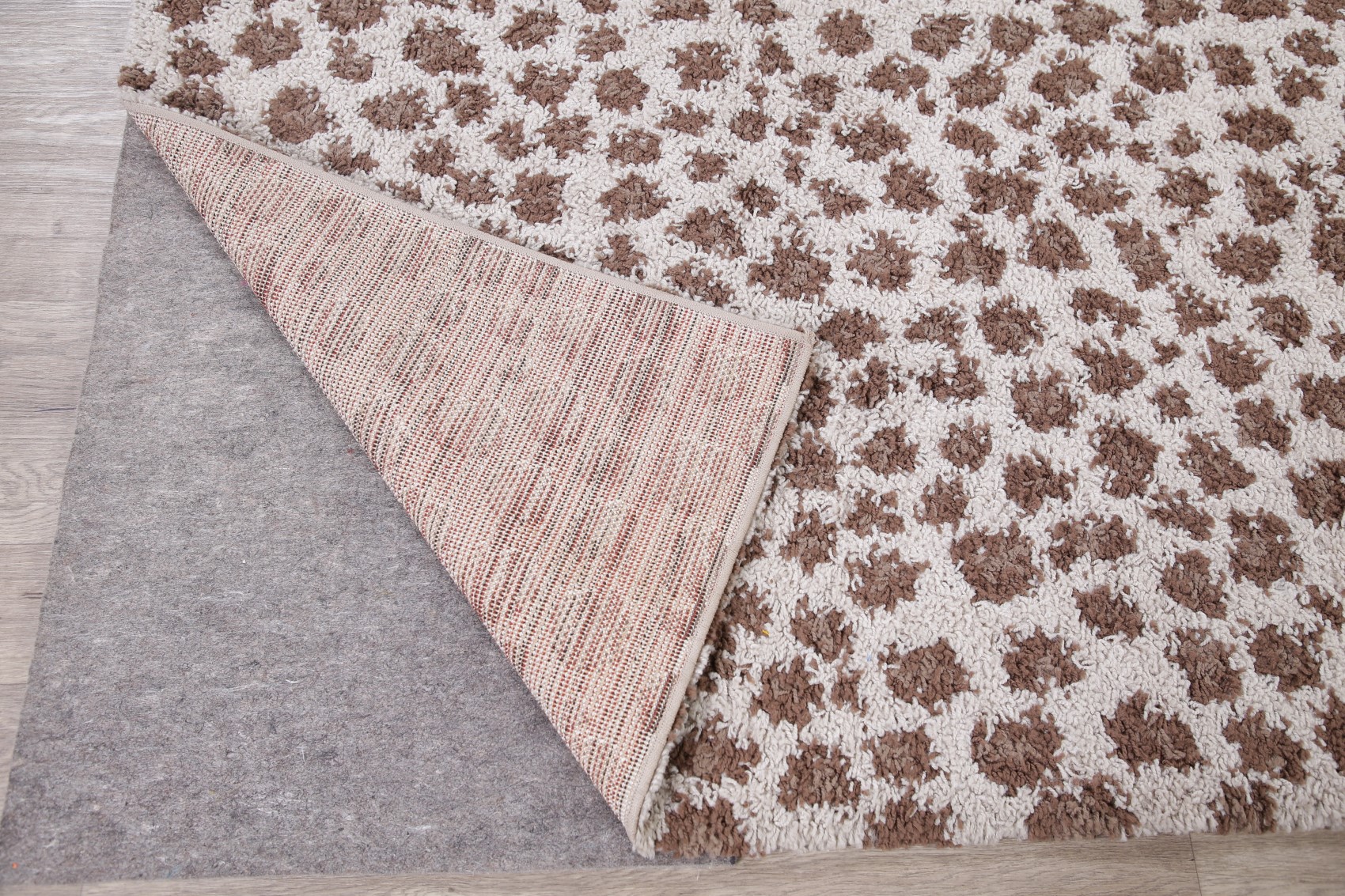 Animal Print Shaggy Oriental Area Rug Round/ Rectangle Turkish Carpet