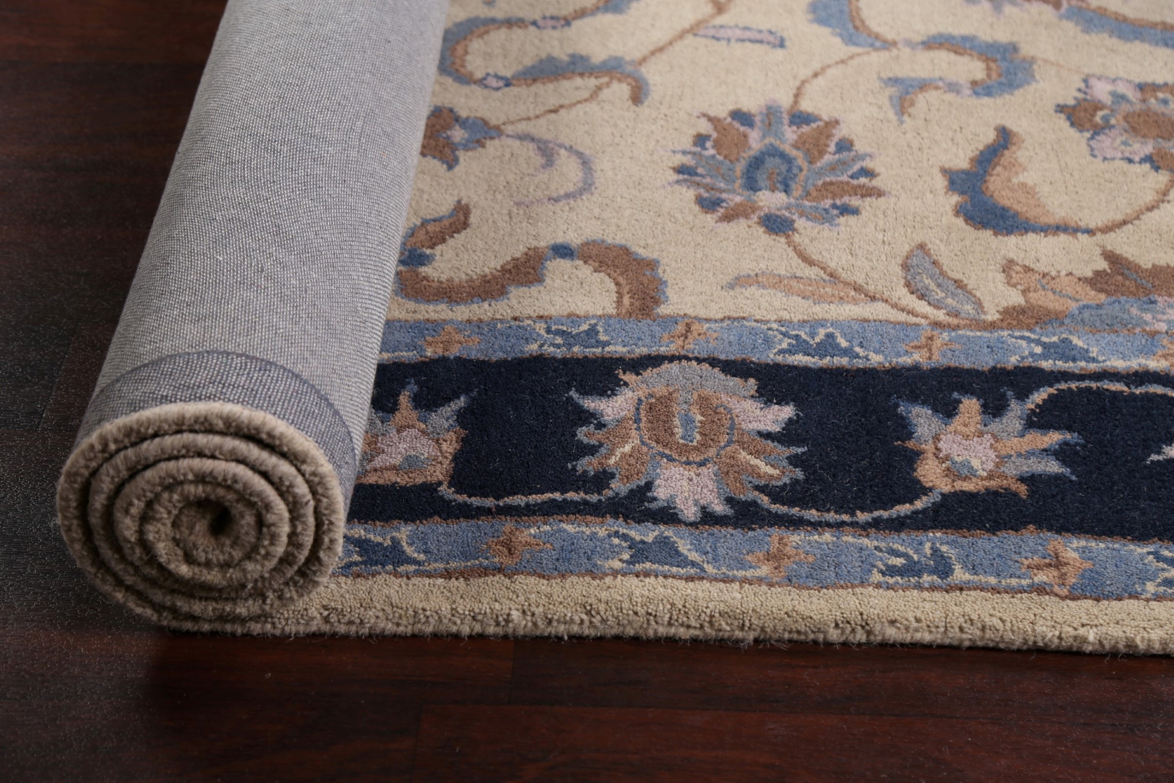 Traditional Floral Oriental Area Rug HandTufted Wool Living Room 6x9