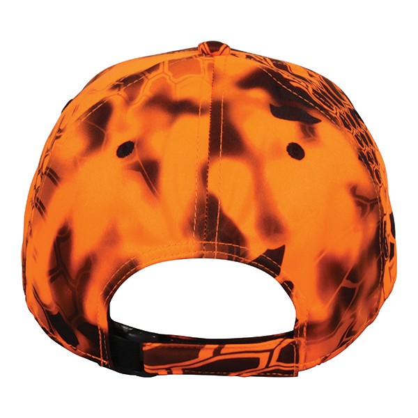 Chevrolet Hunting Blaze Orange Camo Hat Kryptek Inferno Baseball Cap