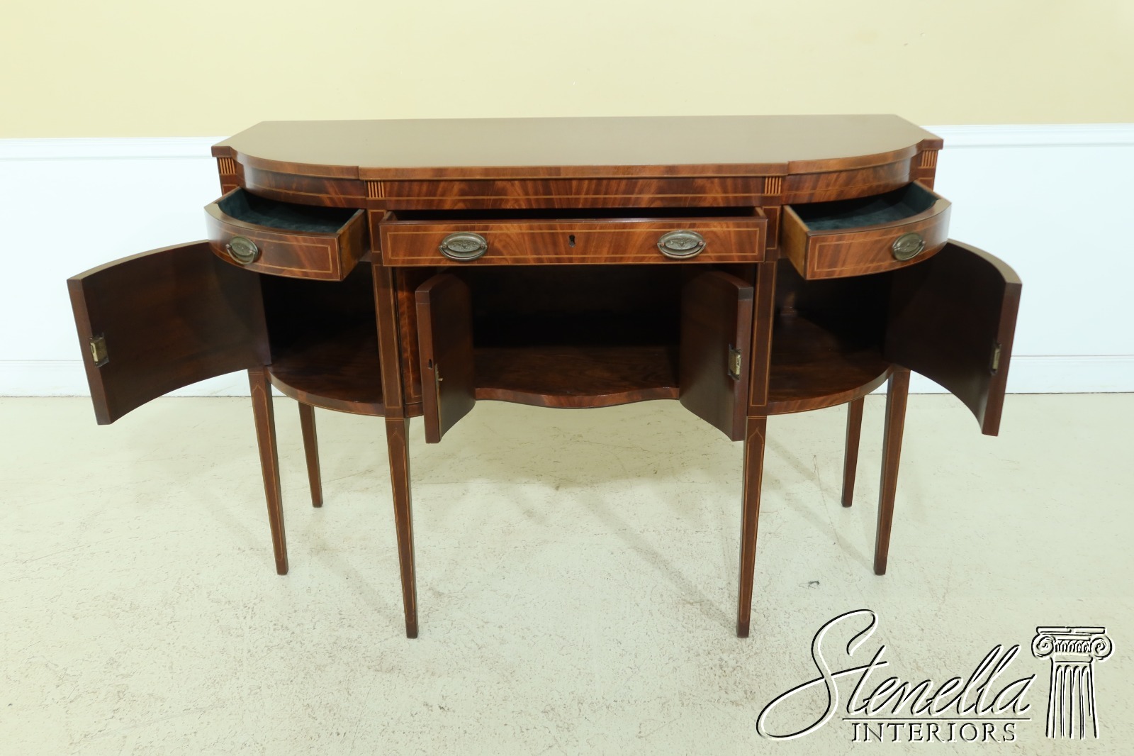 49612EC KITTINGER CW26 Colonial Williamsburg Mahogany Sideboard