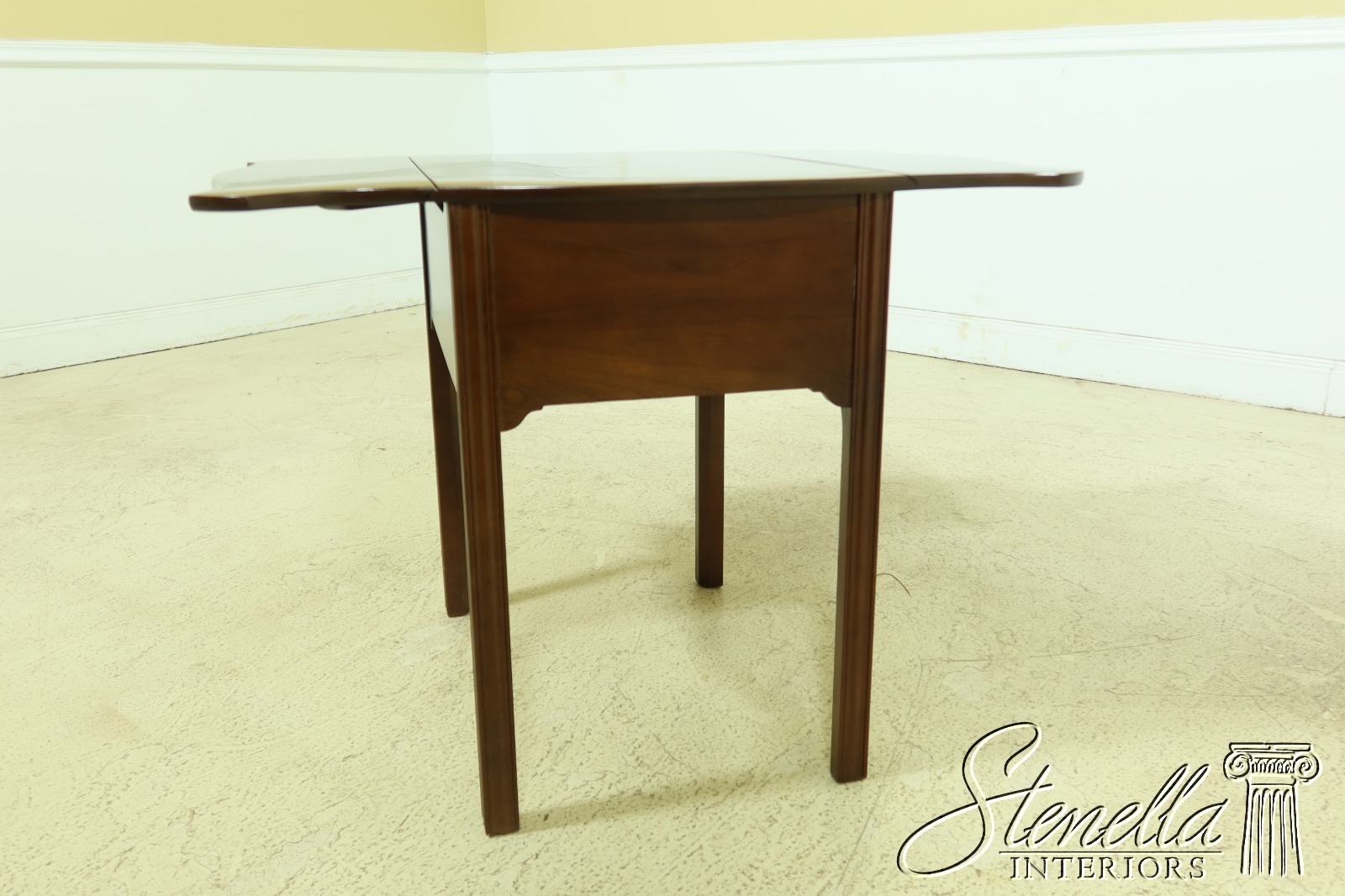 32648EC STICKLEY Chippendale Cherry Drop leaf Pembroke Table eBay