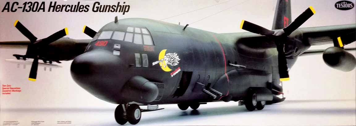 Testors Italeri 596 1 48 AC 130A Hercules Gunship Model Kit | eBay