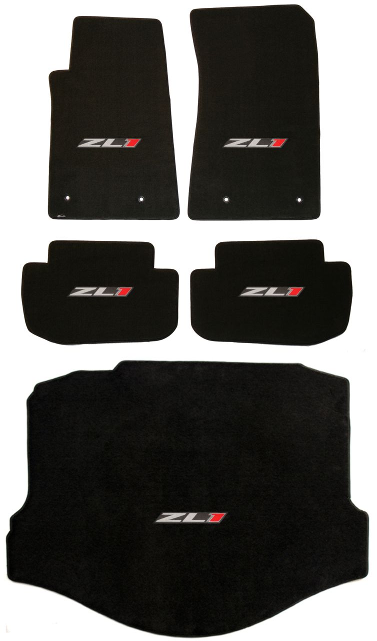 LLOYD MATS Classic Loop™ 5pc FLOOR MAT SET with logo; 20122015 Camaro