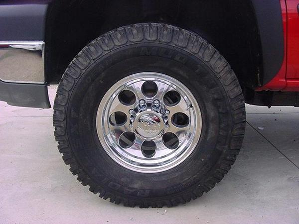 171 POLISHED ION 16X8 8 LUG ( 8 ON 170MM BP ) 99 UP TO 05 FORD ONLY