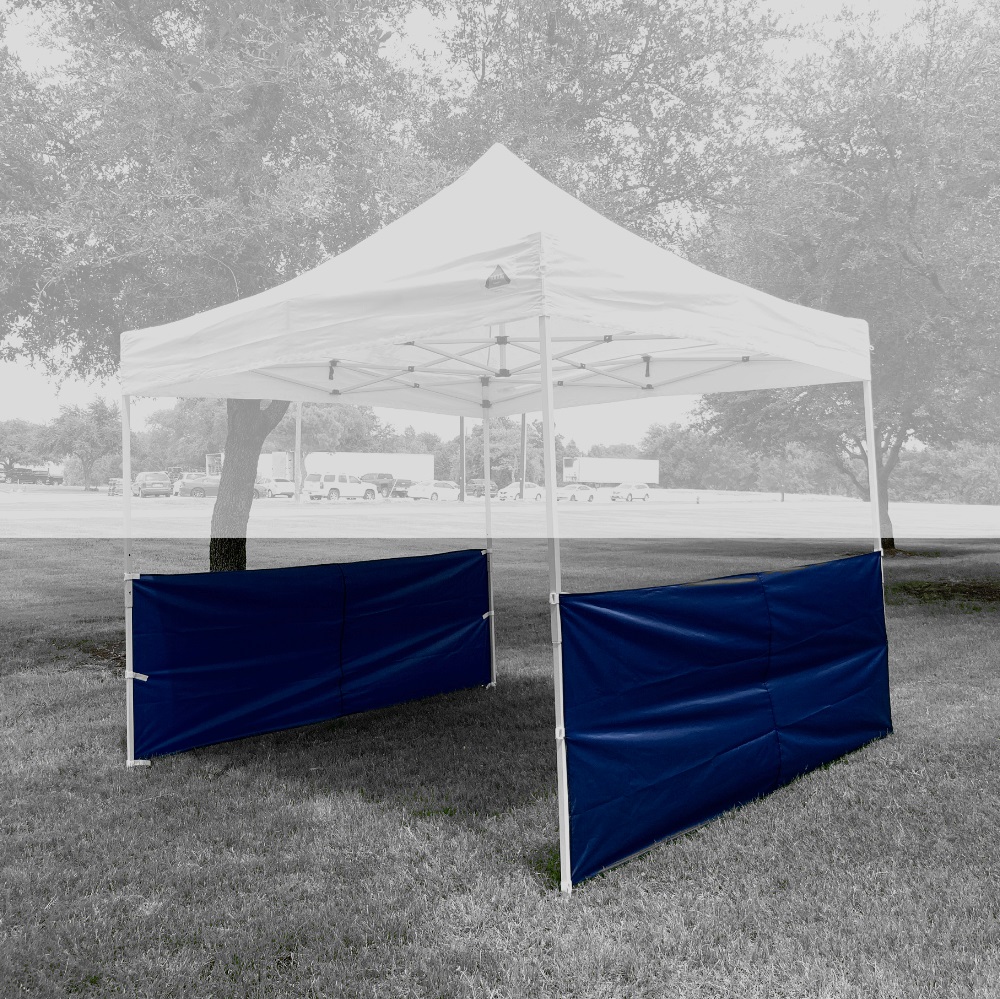 Two Half Walls for Pop Up Tent Canopy Shelter 10'x10', 10'x15', 10'x20