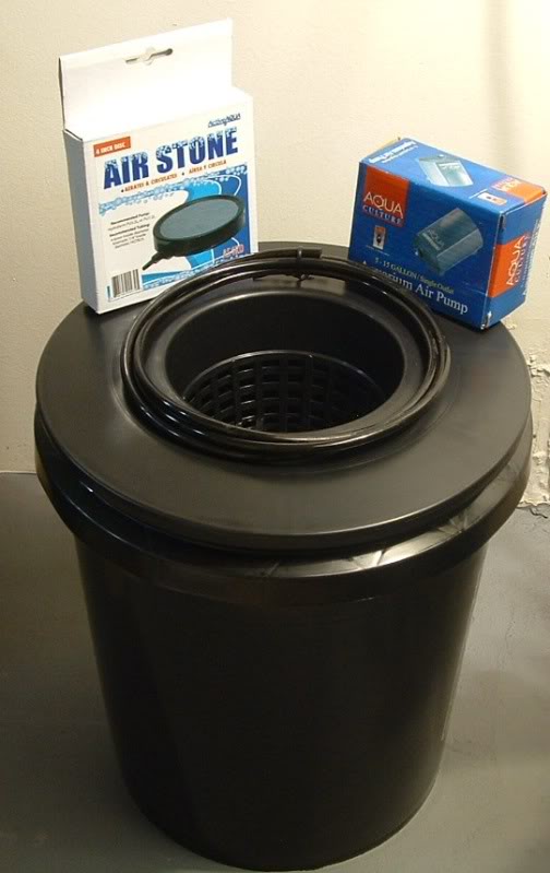 infoprofit Custom Made DWC Hydroponics Bubbler System
